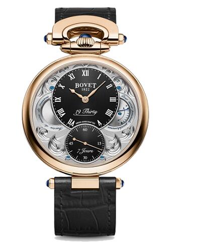 Replica Bovet Watch 19Thirty Fleurier Red gold 42mm NTR0024